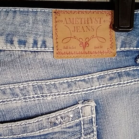 Ame Thyet Wash Acid Women's Jeans Size 11 80% Cotton - Picture 9 of 12